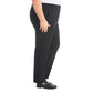 Hilary Radley Women's High Rise Tummy Control Pintuck Pull-On Slim Dress Pants