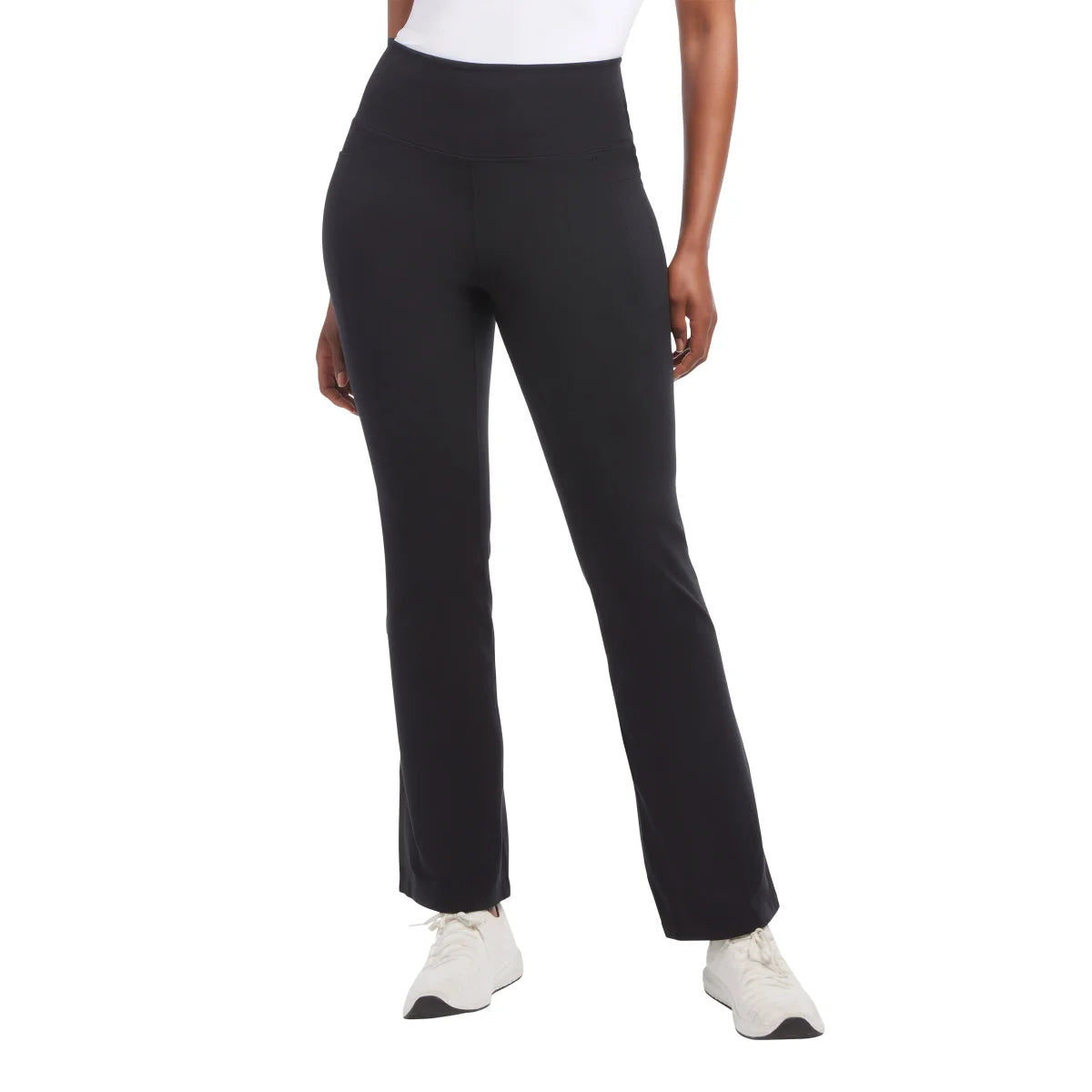 Jockey Women's High Rise Moisture Wicking  Flare Yoga Pants