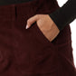 32 Degrees Women's Plus Front Zip Cotton Corduroy Mini Skirt