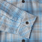 Quiksilver Youth Boys 8-16 Cotton Flannel Fleece Hood Button Up Shirt Jacket