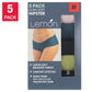 Lemon Women's 5-Pack Ultra Soft Comfort Stretch Hipster Panties