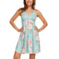 Flora Nikrooz Women's 2-Pack V-Neck Lightweight Soft Lace Trim Chemise