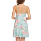 Flora Nikrooz Women's 2-Pack V-Neck Lightweight Soft Lace Trim Chemise