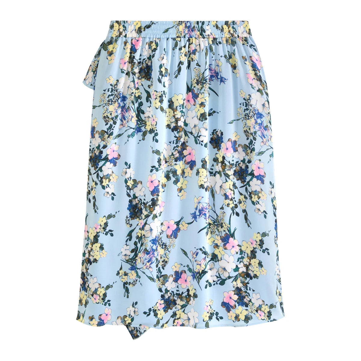 Ted Baker Women's Floral Print Ruffle Midi Skirt