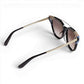 Salvatore Ferragamo Women's Stripe Square Sunglasses