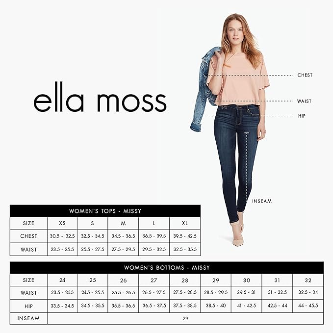 Ella Moss Women's Soft Ribbed Knit V-Neck Sweater