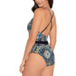 Skinny Dippers By  Miraclesuit Motley Tiffi Tummy Control One-Piece Swimsuit