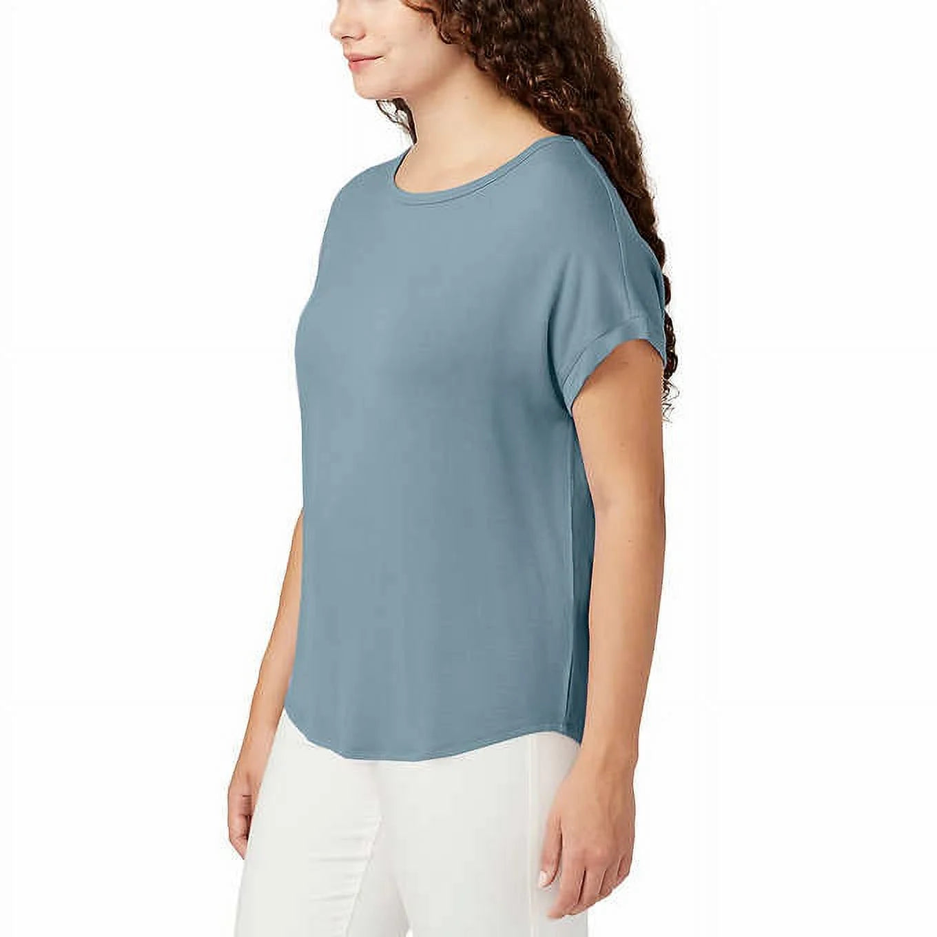 Buffalo David Bitton Women's Ultra Soft Relaxed Fit Printed Top T-Shirt