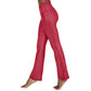90 Degree By Reflex Women's High Rise Tummy Control Flared Leg Athletic Yoga Pants