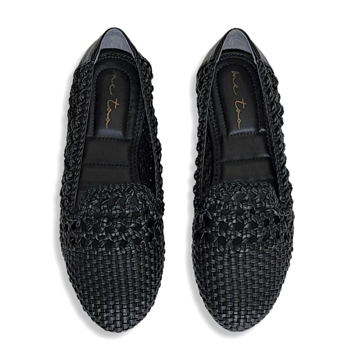 ME TOO Women's Woven Casual Slip On Flats Comfort Shoes
