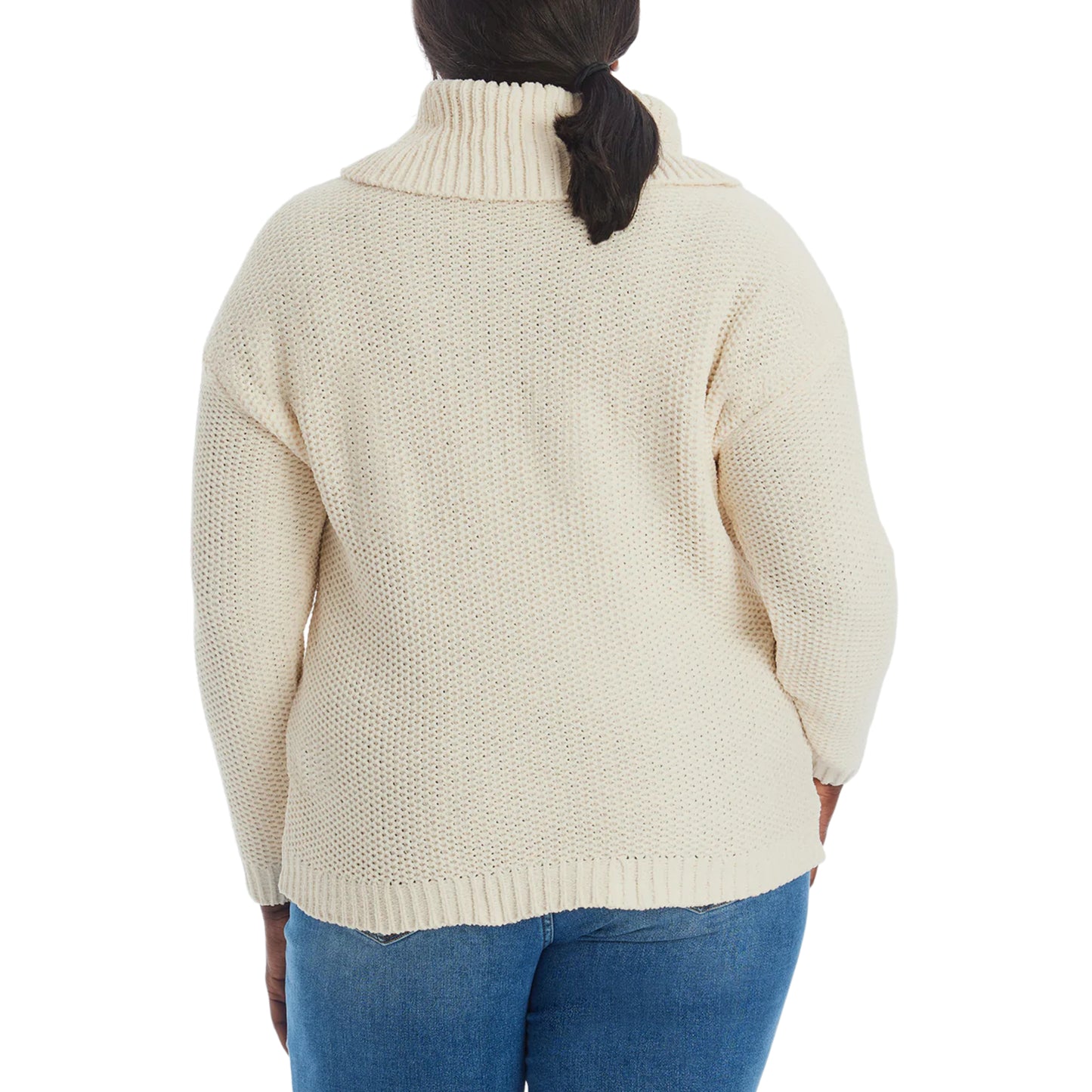 Adyson Parker Women's Plus Soft Knit Turtleneck Sweater