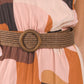 Anne Klein Women's Jolene Spaghetti Strap Belted Maxi Dress