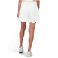 ASOS Cotton Eyelet Broderie Ruffle Trim Tie Waist Shorts