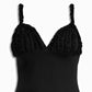 ASOS Women's Frill Detail Sweetheart Neck Cami Mini Dress