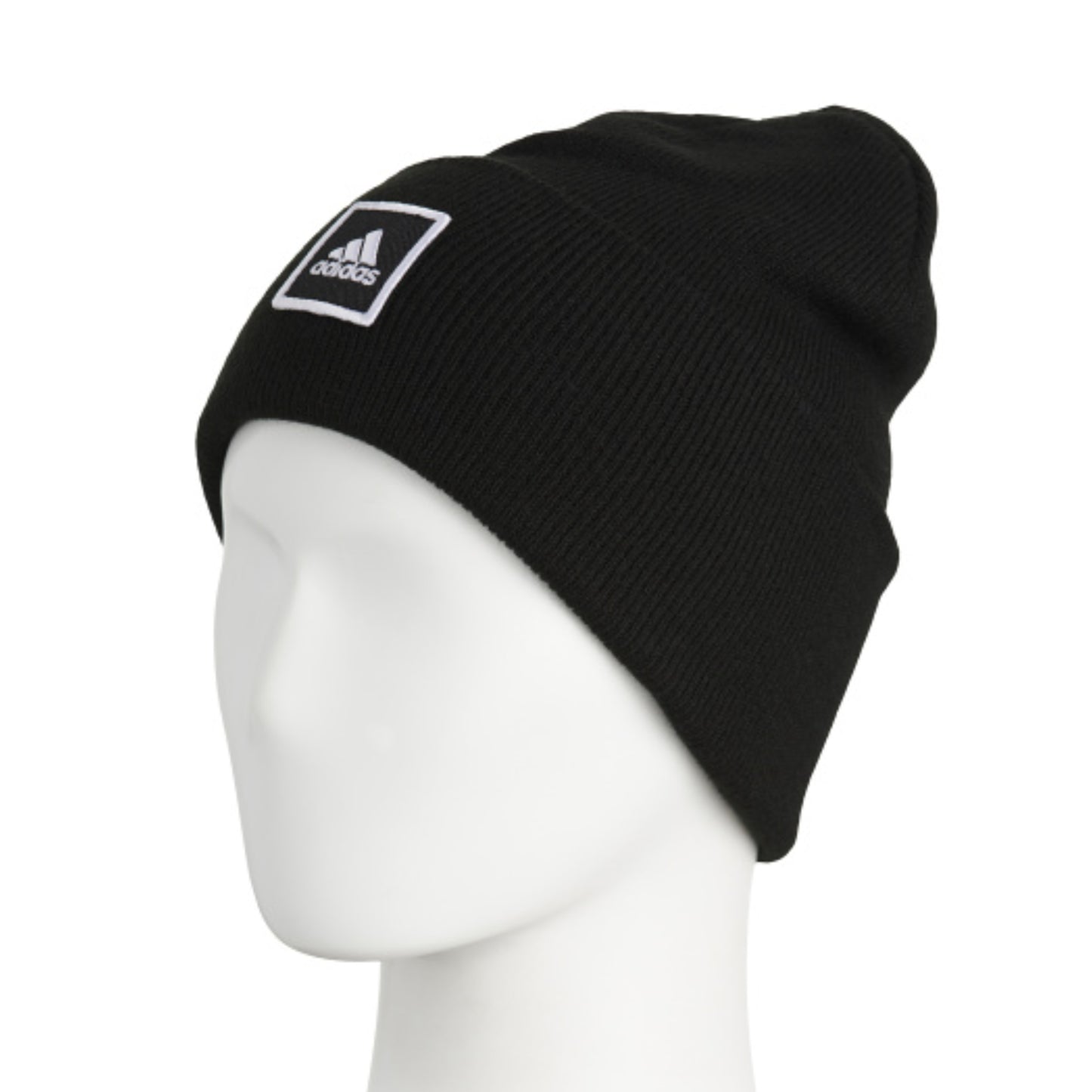 Adidas Men's Unisex Wide Cuff Fold Beanie Knit Winter Hat