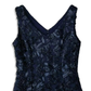 Alex Evening Women's Soutache Embroidered Lace Hi-Low Hem Flounce Midi Dress