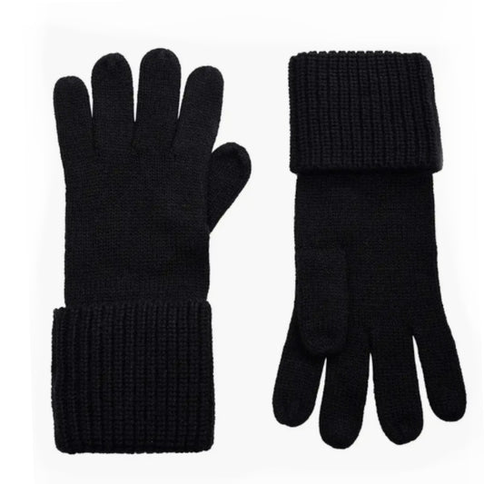 AllSaints Women's Cozy Wool Blend Knit Cuffed Gloves