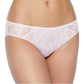 Ambrielle Women's Set of 2 Floral Lace Mesh Hipster Panties