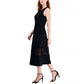 Anne Klein Women's Lace Hem Fit And Flare Midi Dress