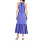 Anne Klein Women's Tiered Hem Self Sash Cami Maxi Dress