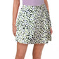 ASOS Women's Leopard Print  Tiered Mini Skirt