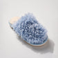 Avenue Zoe Women's Solid Slip-on Cozy Fuzzy Slippers