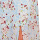 BCBGeneration Women's Ruffle Off The Shoulder Front Slit Floral Maxi Dress