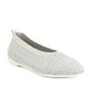 BERNIE MEV Women's Safira Peony Perforated Slip On Flats Casual Shoes