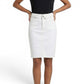 BLUE REVIVAL Women's Mackenzie Foldover Pencil Denim Mini Skirt