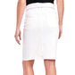 BLUE REVIVAL Women's Mackenzie Foldover Pencil Denim Mini Skirt