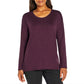 Banana Republic Women's Soft Knit Long Sleeve High-Low Hem Sweater Top