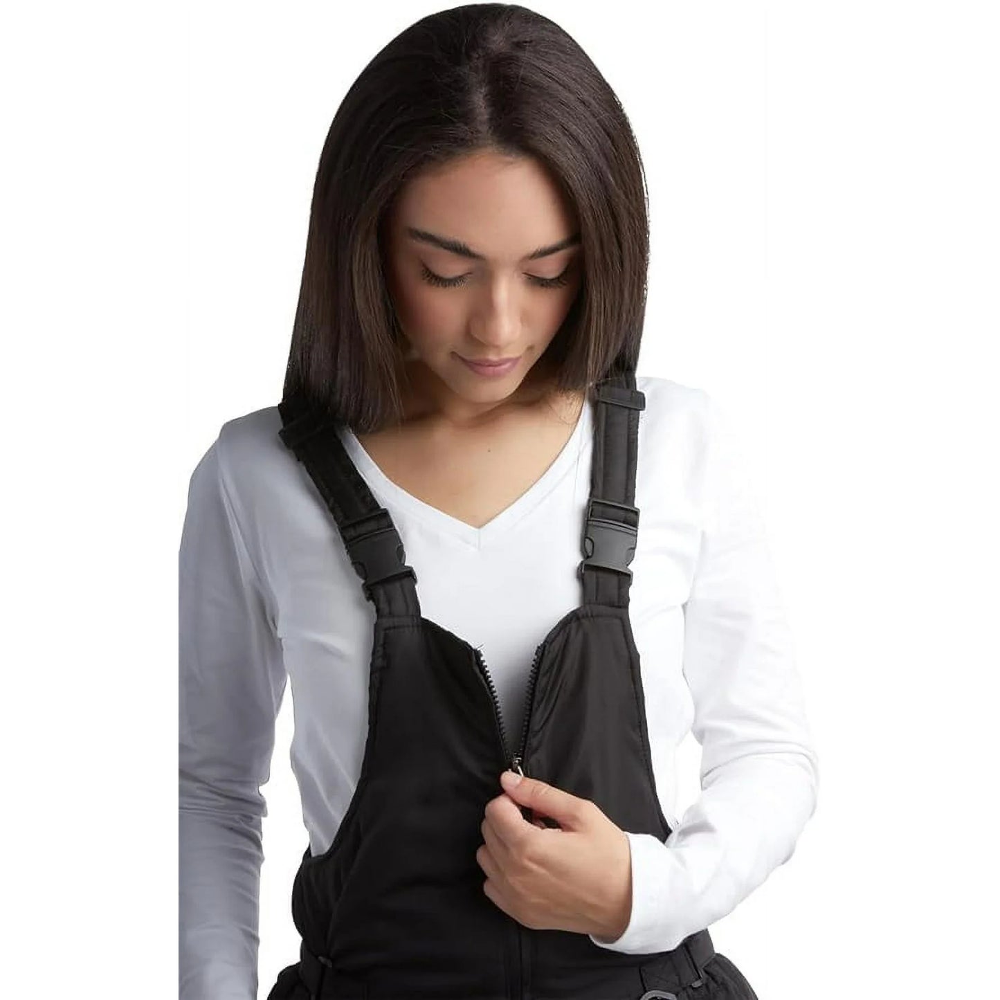 Bass Creek Outfitters Women's Ski Pants Insulated Waterproof Snow Bib Overalls