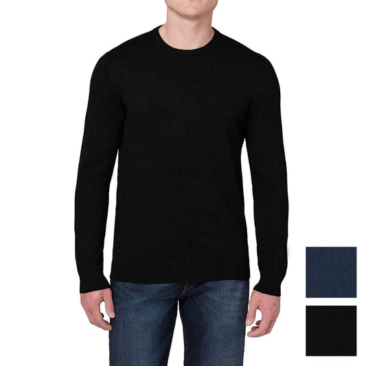 Buffalo David Bitton Men’s Crew Neck Soft Knit Mid-Weight Pullover Sweater