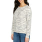 Buffalo David Bitton Women's Ultra Soft Leopard Print Cozy Pullover Top Sweater
