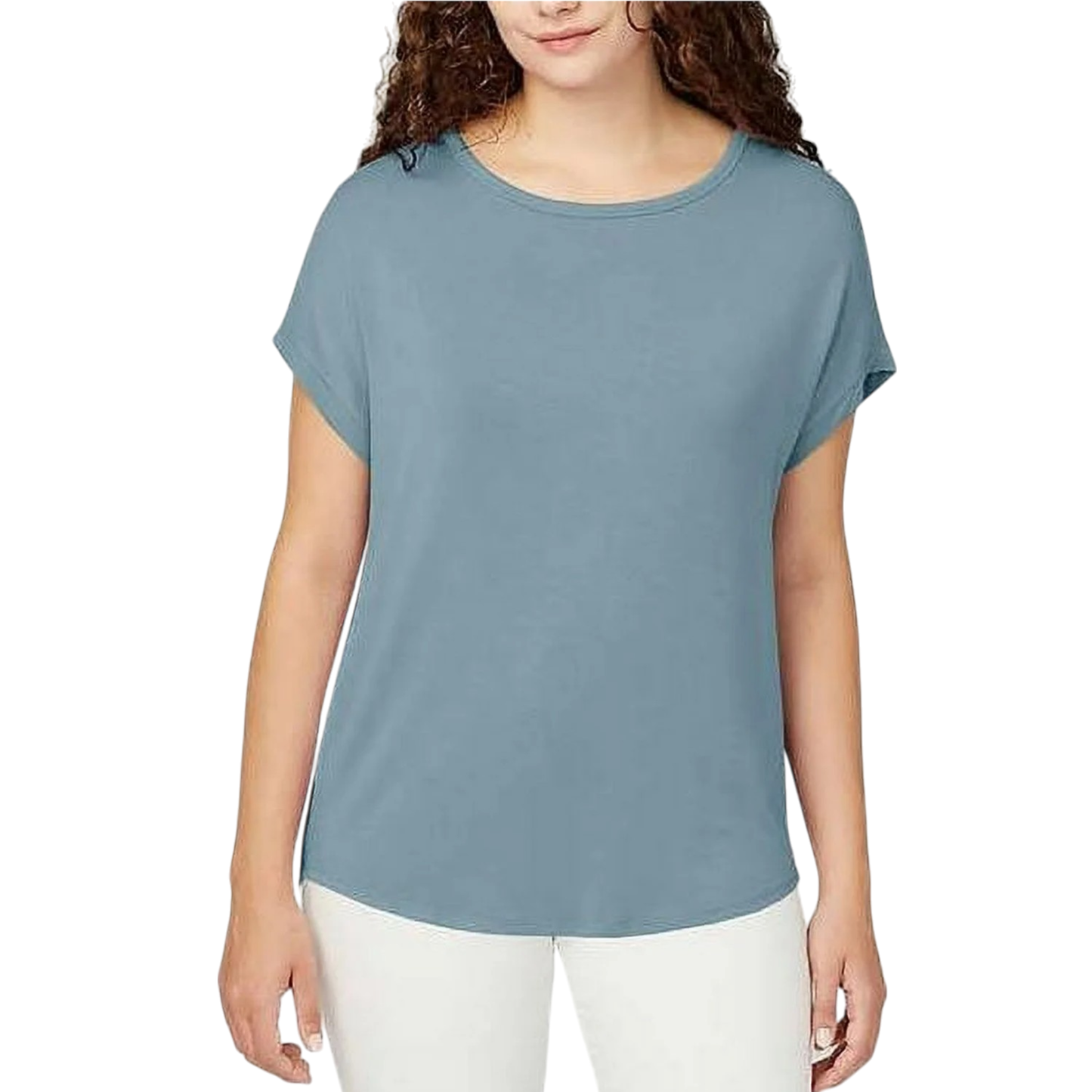 Buffalo David Bitton Women's Ultra Soft Relaxed Fit Printed Top T-Shirt