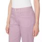 Buffalo Women's Plus High Rise Wide Leg Soft Stretch Cotton Blend Crop Pants