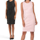 CARMEN MARC VALVO Women's Gold Tone Texture Print Mini Dress