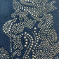 Catherine Malandrino Women's Studded Flare Leg Denim Jeans
