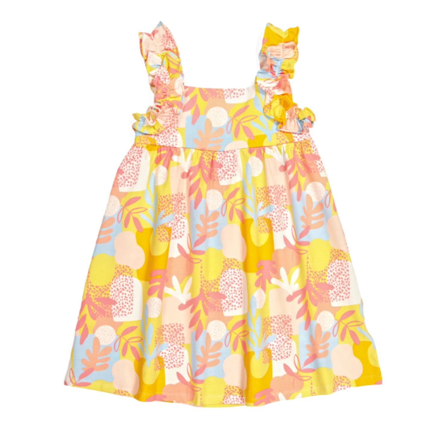 Cynthia Rowley Toddler Girls Cinched Ruffle Strap Dress