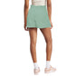 C&C California Women's High Rise Lightweight Stretch Woven Zip Pocket Bungee Shorts
