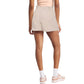 C&C California Women's High Rise Lightweight Stretch Woven Zip Pocket Bungee Shorts