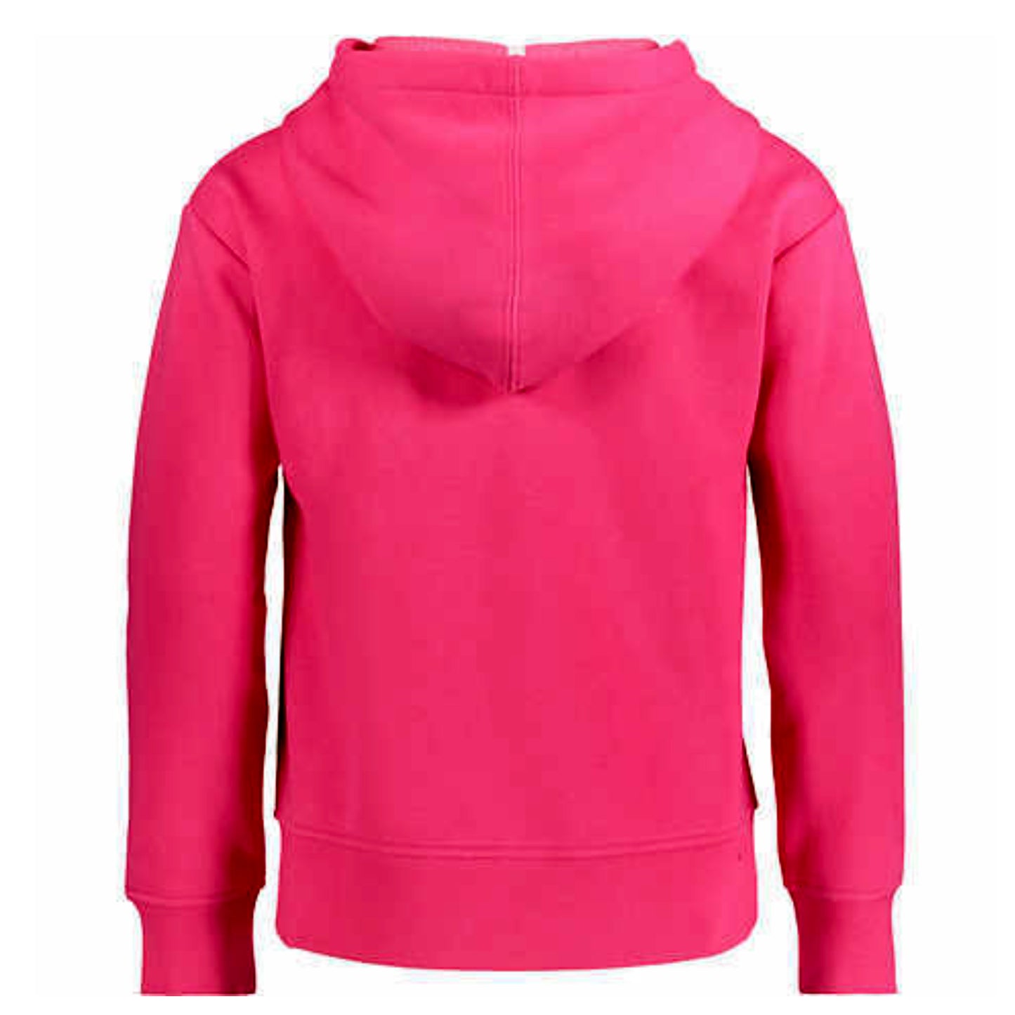 Calvin Klein Girl's Youth Full Zip Cotton Logo Print Hoodie