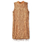 Carla Conti Women's Made in Italy Sequin Fringe Cocktail Mini Dress