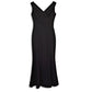 Carla Conti Women's Made In Italy V-Neck  Mermaid Hem Gown Maxi Dress