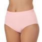 Carole Hochman Women's Multicolor 5-Pack Full Coverage Seamless Soft Brief Panties