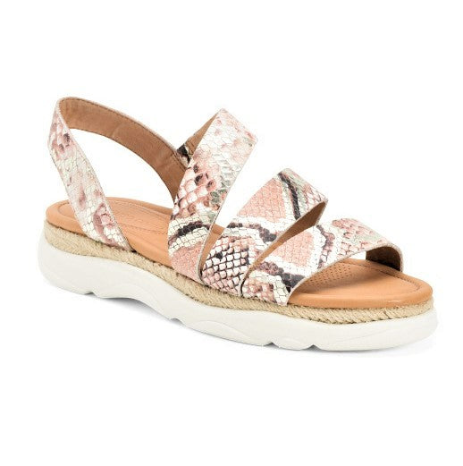 Snakeskin espadrille online sandals