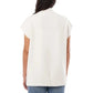 Cyrus Women's Mocked Neck Sleeveless Side Slits Soft Knit Tunic Sweater