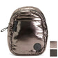 DANSKIN Women's Lowry Crossbody Bag Metallic Nylon Sling Backpack