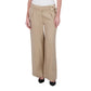 DKNY Lightweight Straight Leg Pants offer timeless style with modern comfort. Crafted from a rayon-nylon blend, these pants feature a lightweight textured fabrication perfect for any season. The classic straight leg silhouette is enhanced with front pleats, functional front pockets, and decorative back welt pockets for a polished look. These full-length pants transition seamlessly from office to weekend. The belted design adds definition at the waist, while the relaxed fit ensures all-day comfort.