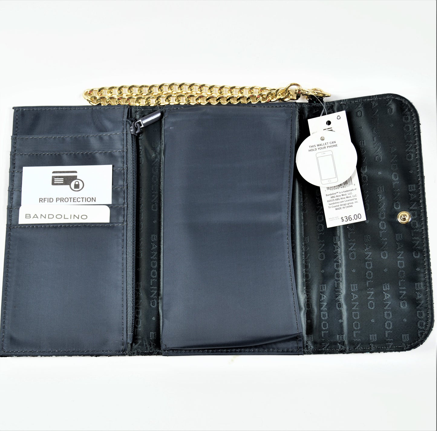 Bandolino RFID Wristlet/Wallet can hold your Phone